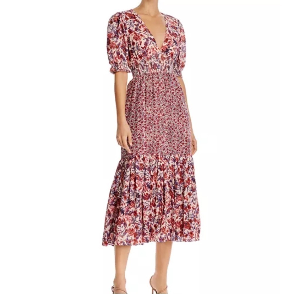 SAYLOR floral midi dress size S
